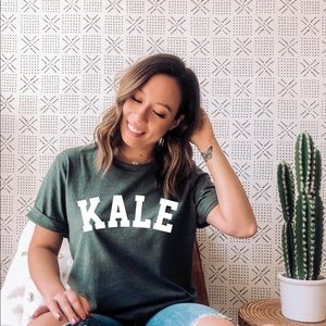 Kale Crewneck T-shirt• Made to order